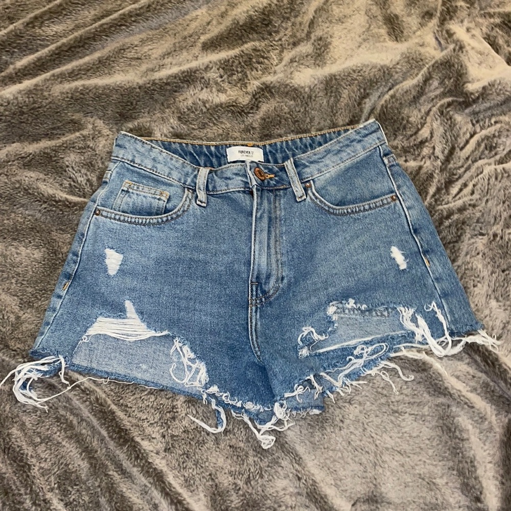 Forever 21 denim shorts